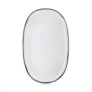 REVOL Service plate, 35 x 21 cm, white cumulus Caractere line REVOL REVOL Service plate, 35 x 21 cm, white cumulus Caractere line REVOL