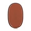 REVOL Service plate, 35 x 21 cm, cinnamon Caractere line REVOL REVOL Service plate, 35 x 21 cm, cinnamon Caractere line REVOL