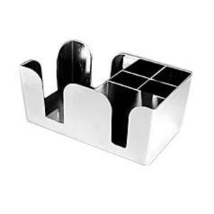Bareq Bar Caddy, steel-colored BAREQ
