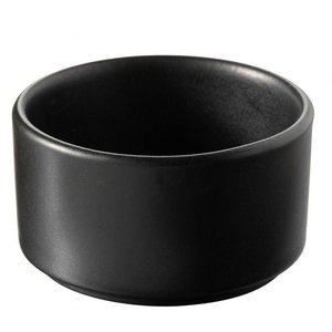 REVOL Ramekin shallow, dia. 6.5 cm h. 3.5 cm, satin black color Cook&Play Ramekin Shallow line REVOL