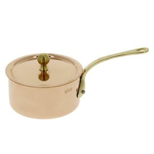 de BUYER Rondel miedziany 0,3L, Ø90 z pokrywką mm de BUYER Rondel miedziany 0,3L, Ø90 z pokrywką mm
