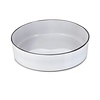 REVOL Salad bowl, white cumulus Caractere line REVOL