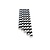 TOM-GAST Straws 8x210 mm ( 100 pcs set ), black stripes BAREQ