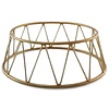 Verlo Round buffet stand dia. 25 cm gold VERLO