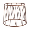 Verlo Round buffet stand h 20 cm copper VERLO