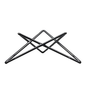 Verlo Buffet stand Star, low black VERLO