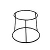 Verlo Round buffet stand h-20 cm black VERLO Verlo Round buffet stand h-20 cm black VERLO
