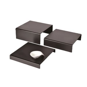 Verlo Stand akrylowy czarny h.4 cm czarny