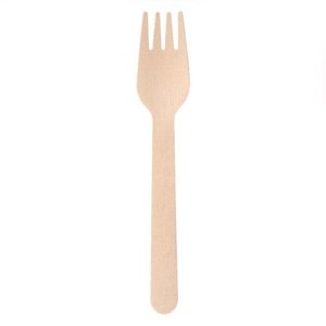 Verlo Widelec drewniany 16 cm op (100 szt) - VERLO