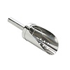 Bareq Stainless Steel Ice Scoop Ø45x190 mm, Silver, Perforated