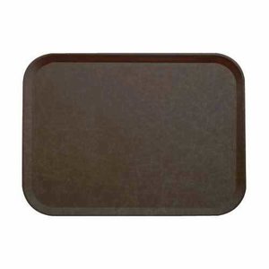 Cambro Glass Fibre Rectangular Non-Slip Serving Tray 360 x 460 mm Brown Cambro Glass Fibre Rectangular Non-Slip Serving Tray 360 x 460 mm Brown