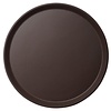 Cambro Glass Fibre Round Non-Slip Serving Tray Ø 405 mm Brown Cambro Glass Fibre Round Non-Slip Serving Tray Ø 405 mm Brown