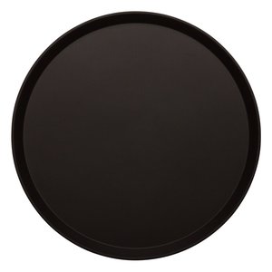 Cambro Glass Fibre Round Non-Slip Serving Tray Ø 355 mm Black Cambro Glass Fibre Round Non-Slip Serving Tray Ø 355 mm Black