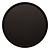 Cambro Glass Fibre Round Non-Slip Serving Tray Ø 405 mm Black
