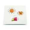 Rak Shallow Plate 300x300 mm, Rectangular, Allspice