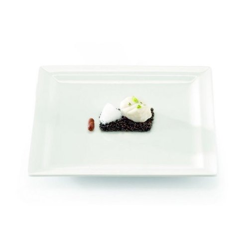 Rak Shallow Plate 270 mm, Square, Classic Gourmet Rak Shallow Plate 270 mm, Square, Classic Gourmet