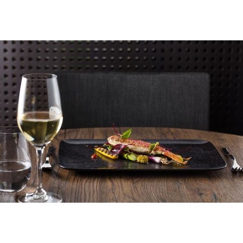 Rak Talerz płytki, 330x220 mm, prostokątny, Karbon Rak Talerz płytki, 330x220 mm, prostokątny, Karbon