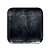 Rak Shallow Plate 150 mm, Square, Karbon