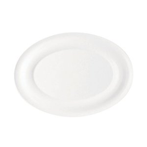 Rak Shallow Plate 220x155 mm, Oval, Lyra Rak Shallow Plate 220x155 mm, Oval, Lyra