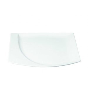 Rak Shallow Plate 320x288 mm, Rectangular, Mazza Rak Shallow Plate 320x288 mm, Rectangular, Mazza