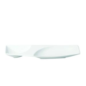 Rak Deep Plate 530x170 mm, Irregular, Mazza Rak Deep Plate 530x170 mm, Irregular, Mazza