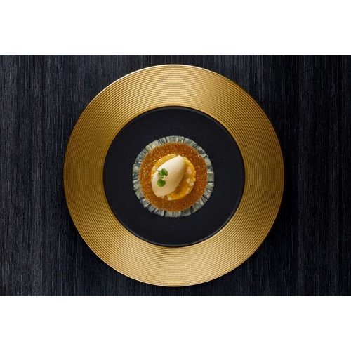 Rak Talerz płytki, Ø330 mm, Metalfusion, brązowy Rak Talerz płytki, Ø330 mm, Metalfusion, brązowy