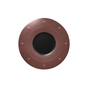 Rak Shallow Plate, Ø310 mm, MetalFusion, Decorated, Brown Rak Shallow Plate, Ø310 mm, MetalFusion, Decorated, Brown