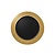Rak Shallow Plate with Rim, Ø320 mm, MetalFusion, Gold