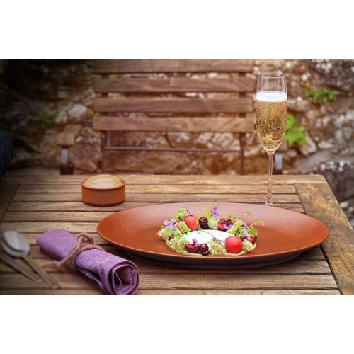 Rak Talerz głęboki, Ø290 mm, 400 ml, Neofusion, czarny