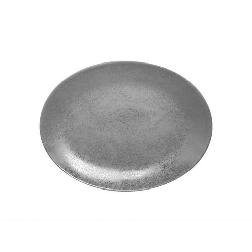 Rak Shallow Plate 320 mm, Oval, Shale Rak Shallow Plate 320 mm, Oval, Shale