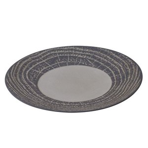 REVOL Talerz płytki, Ø280 mm, okrągły, Arborescence, szary REVOL Talerz płytki, Ø280 mm, okrągły, Arborescence, szary