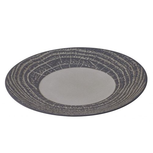 REVOL Talerz płytki, Ø280 mm, okrągły, Arborescence, szary