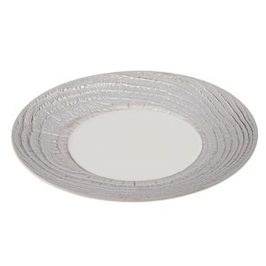 REVOL Shallow Plate, Ø310 mm, Arborescence, Silver