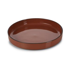 REVOL Shallow Plate, Ø230 mm, Caractere, Cinnamon REVOL Shallow Plate, Ø230 mm, Caractere, Cinnamon