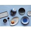 REVOL Shallow Plate 350x223 mm, Oval, Equinoxe, Grey