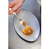 REVOL Shallow Plate 350x223 mm, Oval, Equinoxe, Grey