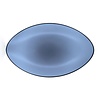 REVOL Talerz płytki, 350x223 mm, owalny, Equinoxe, niebieski