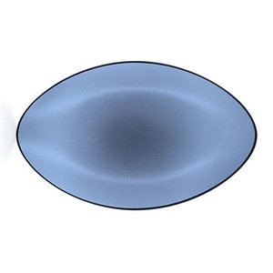 REVOL Shallow Plate 350x223 mm, Oval, Equinoxe, Blue REVOL Shallow Plate 350x223 mm, Oval, Equinoxe, Blue