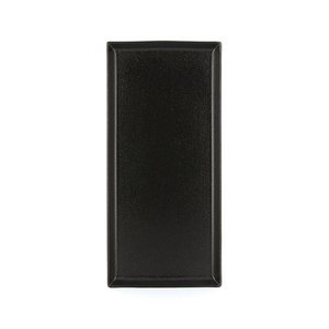 REVOL Shallow Plate 325x150 mm, Rectangular, Equinoxe, Black REVOL Shallow Plate 325x150 mm, Rectangular, Equinoxe, Black