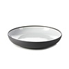 REVOL Deep Plate, Ø235 mm, 700 ml, Solid, White-Black
