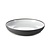 REVOL Deep Plate, Ø235 mm, 700 ml, Solid, White-Black