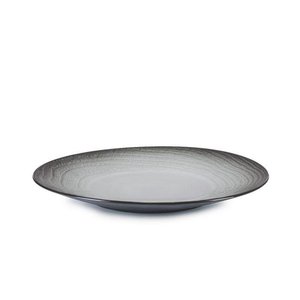 REVOL Talerz płytki, Ø283 mm, Swell, czarny piasek REVOL Talerz płytki, Ø283 mm, Swell, czarny piasek