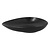 TOM-GAST Deep Plate 280x230 mm, Triangular, Suggestions, Black