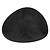 TOM-GAST Shallow Plate 330x250 mm, Triangular, Suggestions, Black