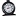 TOM-GAST Fridge Dial Thermometer, -30°C to 30°C, Black