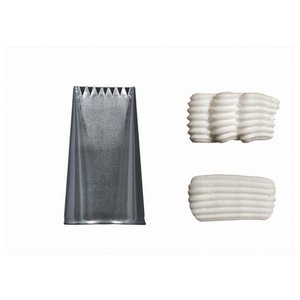 de BUYER Stainless steel star ribbon nozzle I DE BUYER de BUYER Stainless steel star ribbon nozzle I DE BUYER