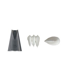 de BUYER Końcówka stalowa Saint honore 15 mm de BUYER Końcówka stalowa Saint honore 15 mm