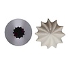 de BUYER Stainless steel 'Petit four' star nozzle, ? 7 mm DE BUYER de BUYER Stainless steel 'Petit four' star nozzle, ? 7 mm DE BUYER