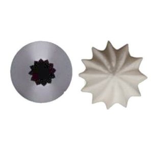 de BUYER Stainless steel 'Petit four' star nozzle, ? 7 mm DE BUYER de BUYER Stainless steel 'Petit four' star nozzle, ? 7 mm DE BUYER