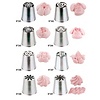 de BUYER Russian Nozzles, stainless steel - Flower decor 247 DE BUYER